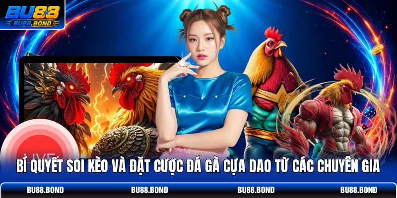 Bí quyết soi kèo và đặt cược đá gà cựa dao từ các chuyên gia