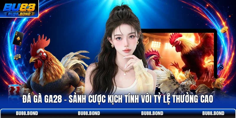 Đá Gà GA28 - Sảnh Cược Kịch Tính Với Tỷ Lệ Thưởng Cao