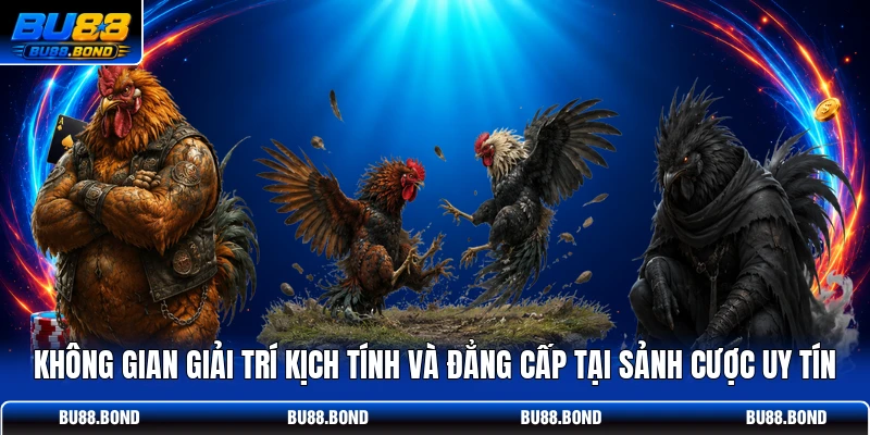 Không gian giải trí kịch tính và đẳng cấp tại sảnh cược uy tín