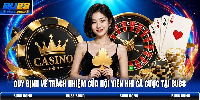 Quy định về trách nhiệm của hội viên khi cá cược tại BU88