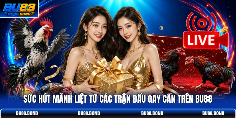 Sức hút mãnh liệt từ các trận đấu gay cấn trên BU88